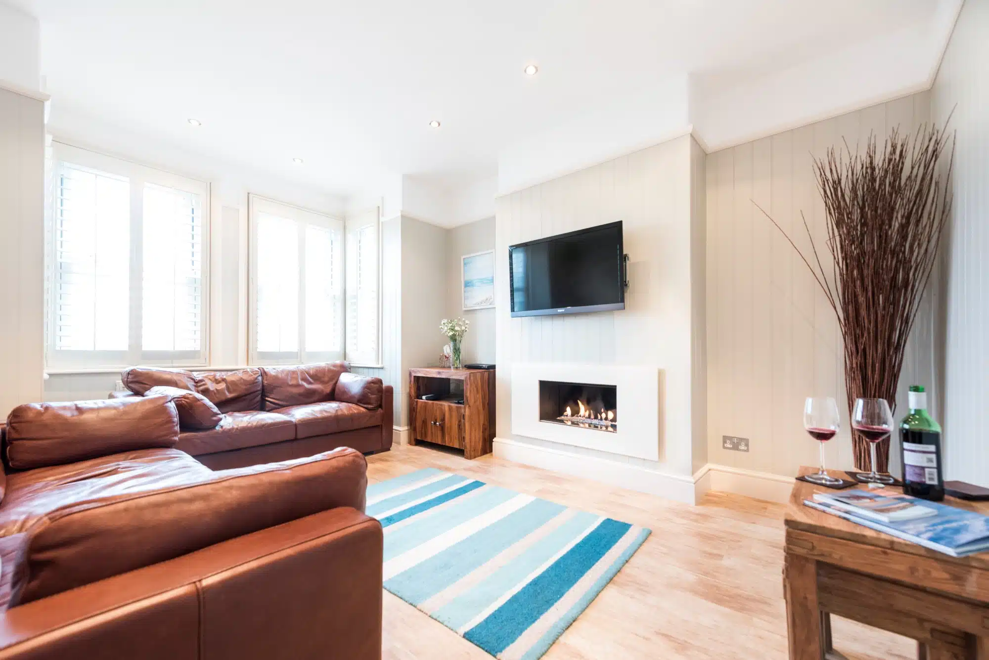 Lounge in new Padstow holiday home