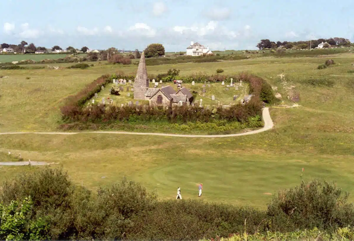 St Enodoc Golf Course in Cornwall