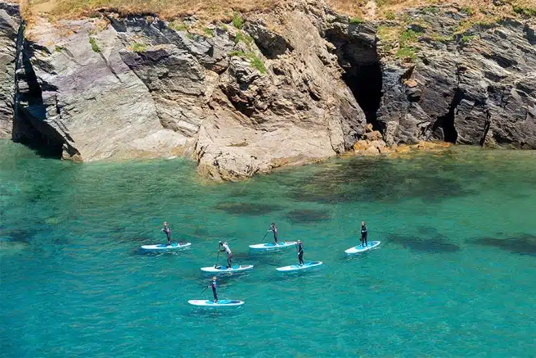 Family SUP tour in Cornwall