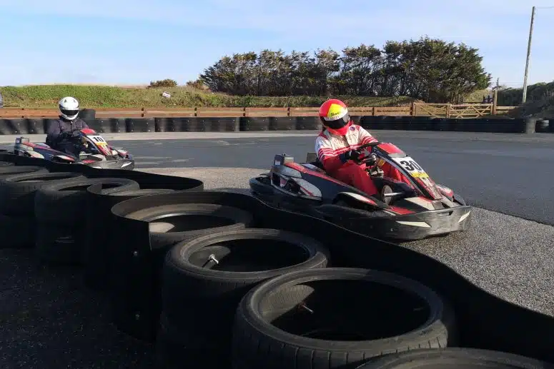 Go Karting activity in Cornwall