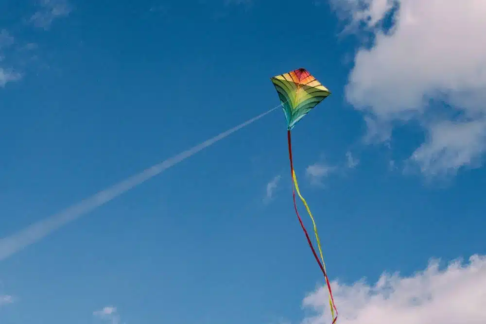 Fly a kite in Cornwall
