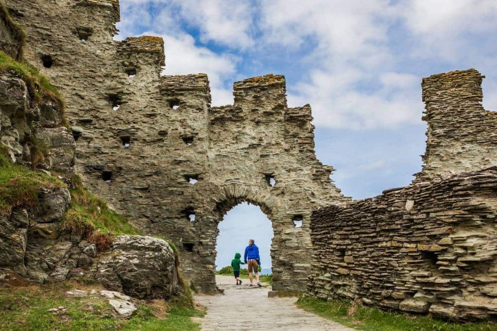 Tintagel Castle in Cornwall (1)