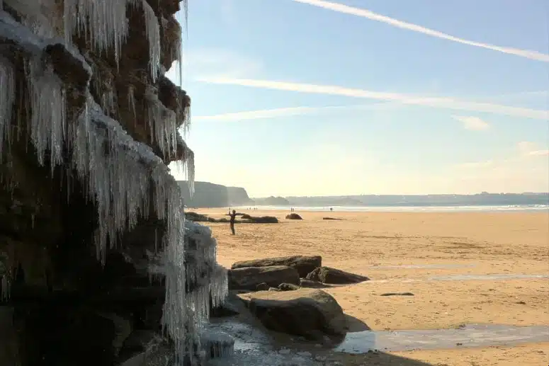 Watergate Bay in winter