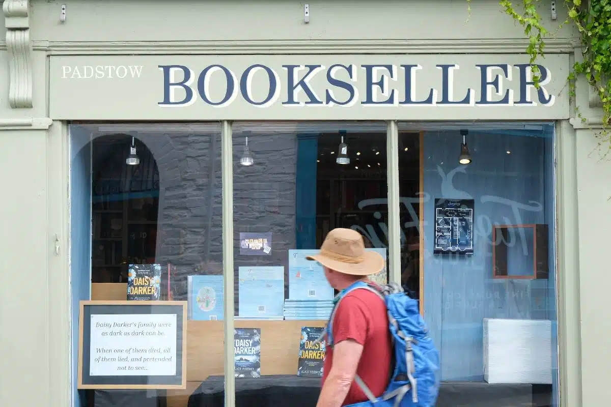 Padstow Bookseller shopfront