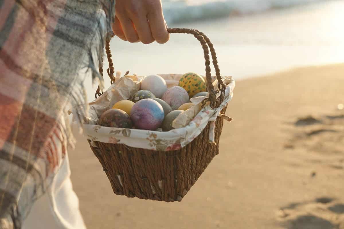 Easter on the beach, Cornwall