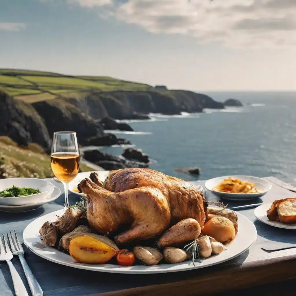 Sunday roast on the coast in Cornwall
