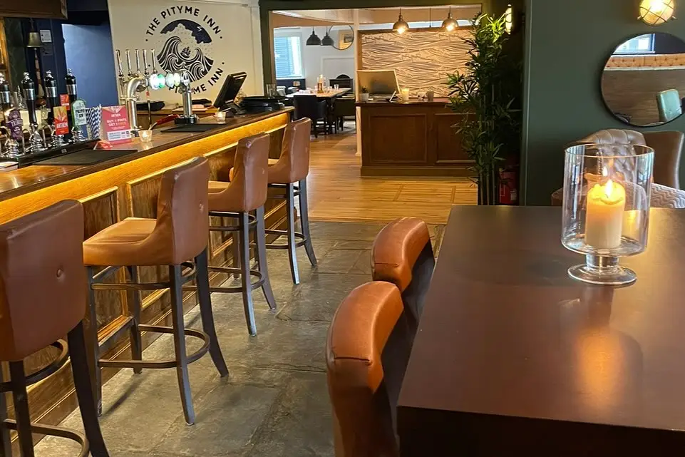 Interior of The Pityme Inn
