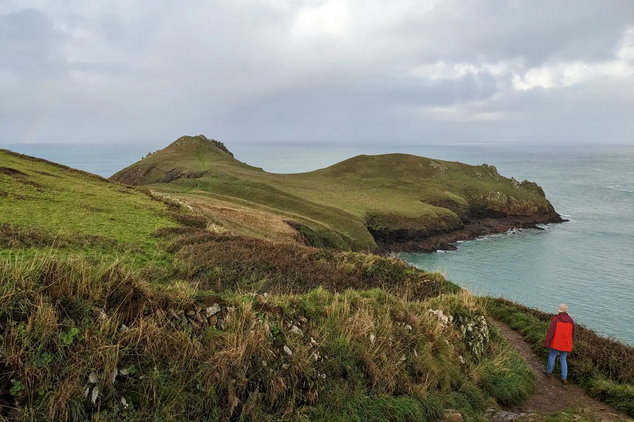 Walking at the Rumps, Polzeath