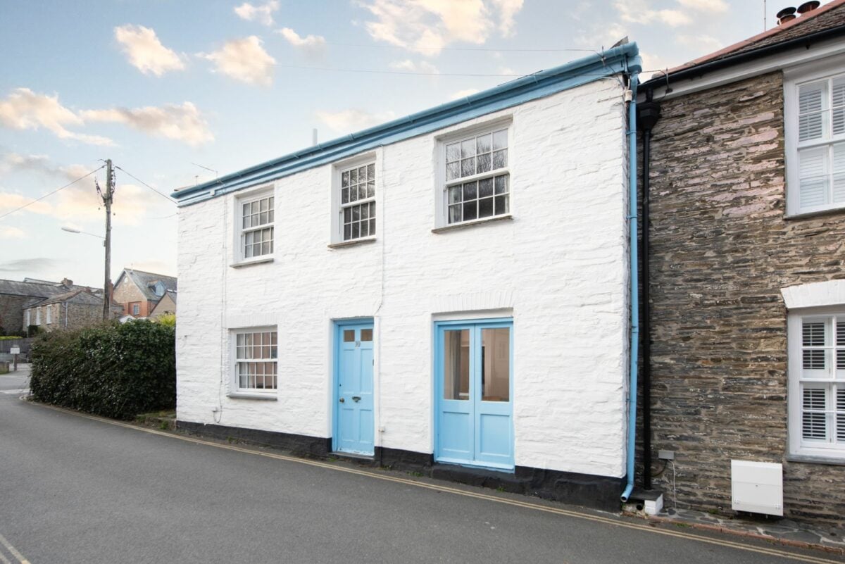 Cottage exterior at 10 Church Lane in Padstow