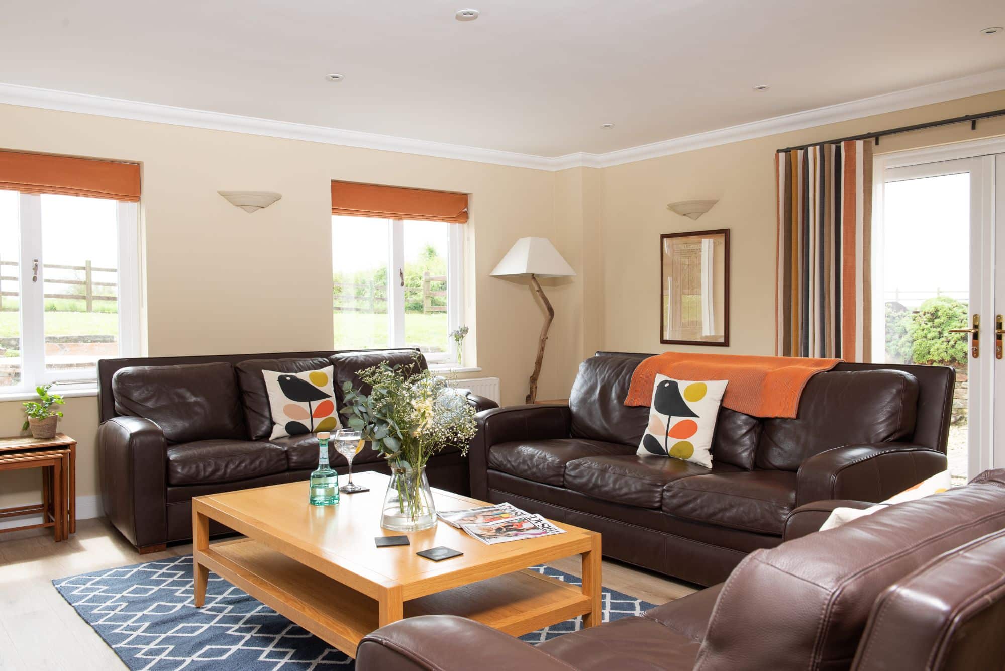 Living room at 12 Meadow Court