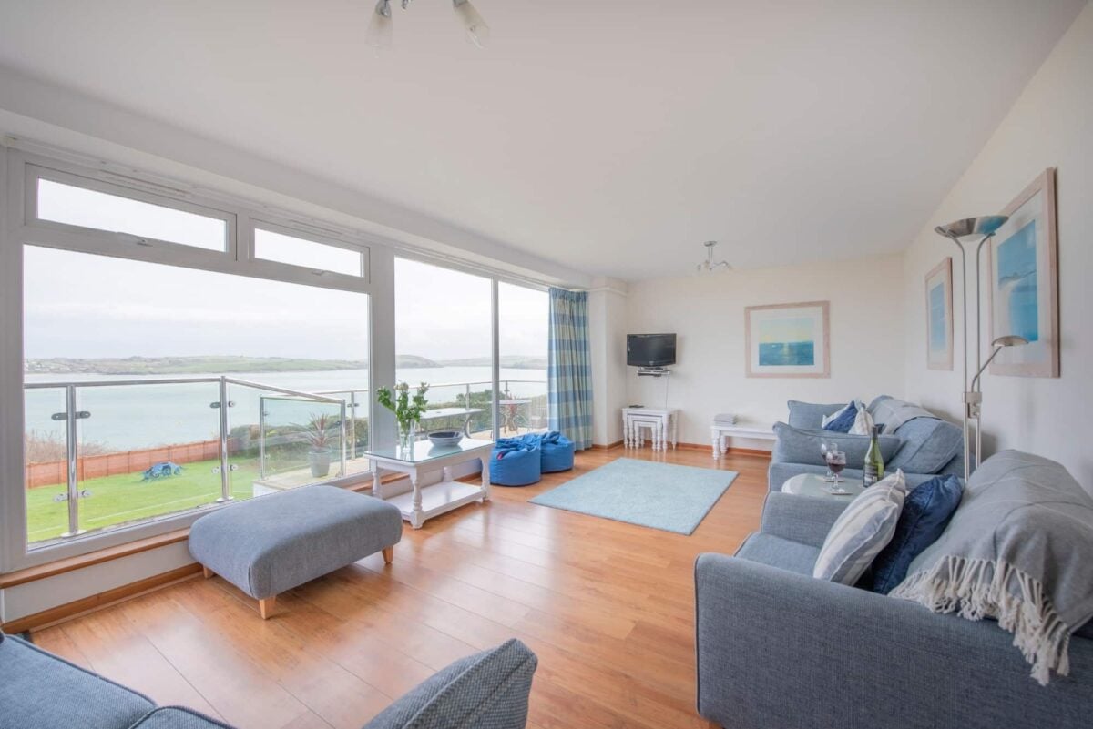 Room with a sea view at 23 Treverbyn Road