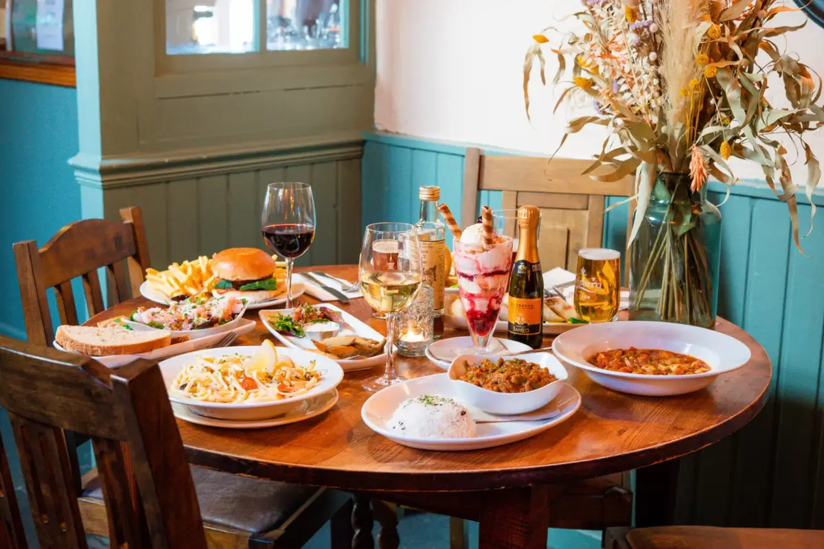 Food at The Harbour Inn, Padstow