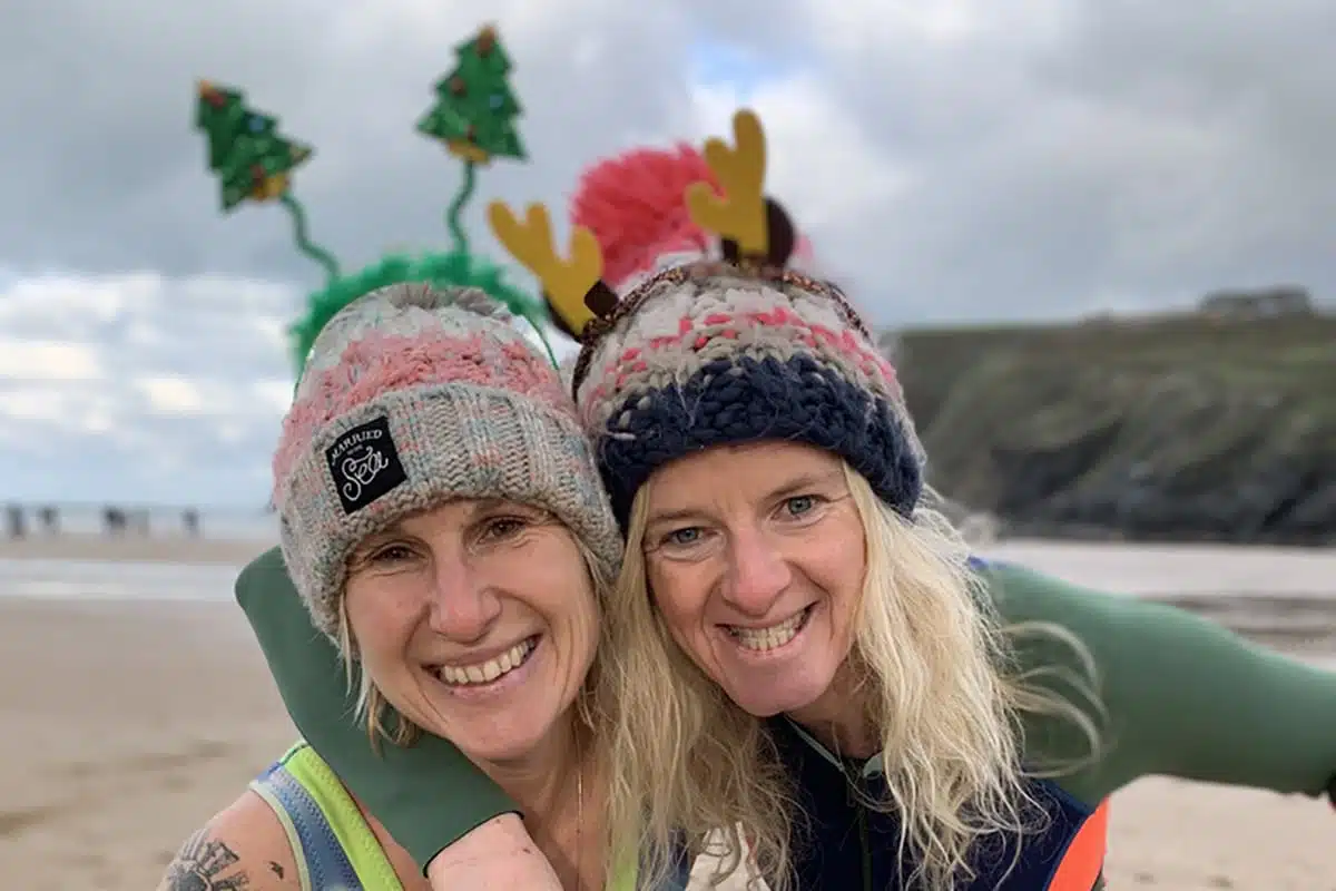 Christmas Day Swim and sea dip