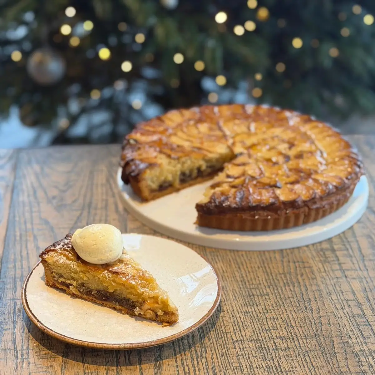 Festive pie at Greens of Padstow