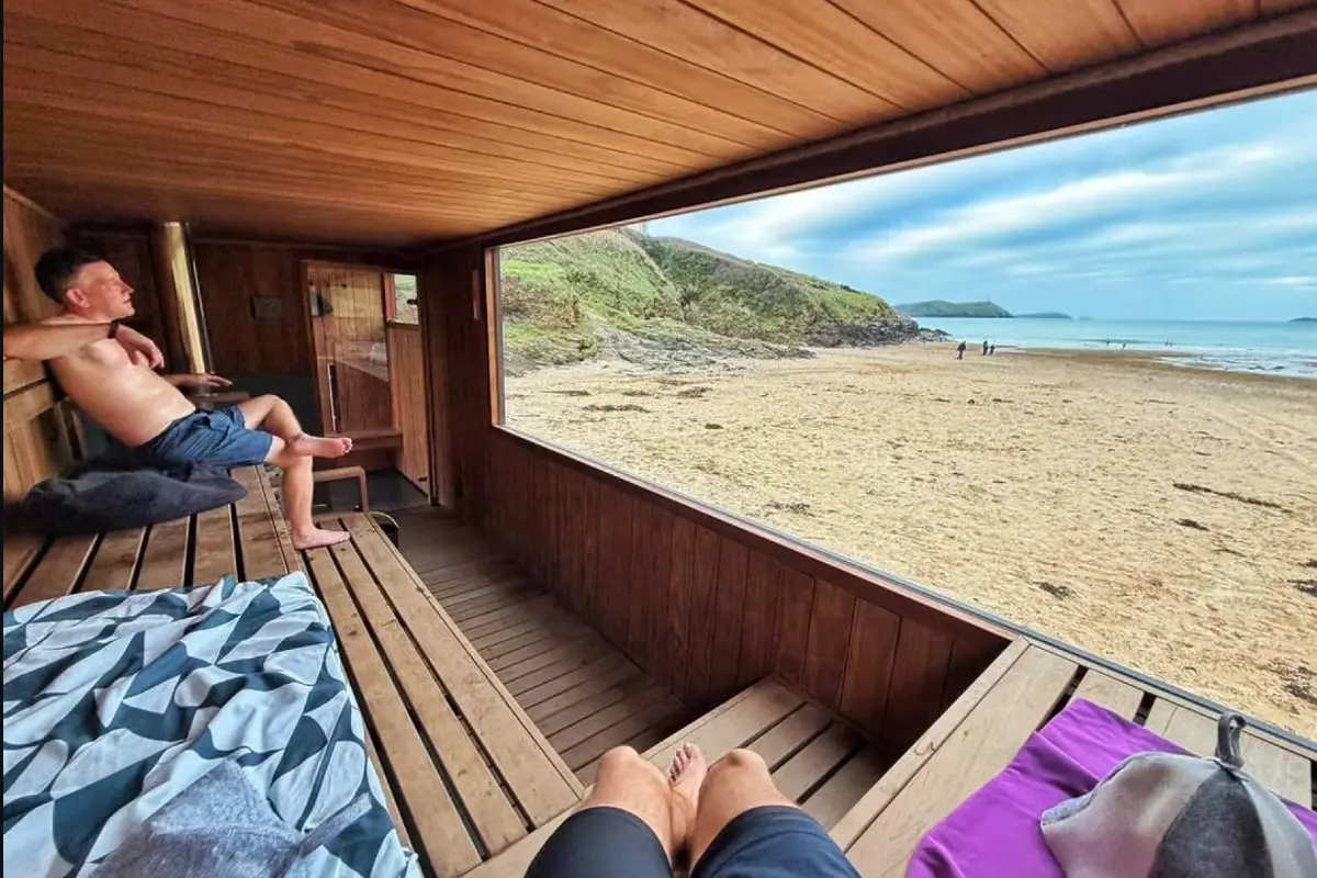 Saunas by the Sea at Polzeath